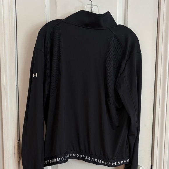 Under Armour Black Full-Zip Jacket - Picture 3 of 6